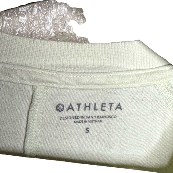 Athleta Light Mint Green Pullover Small - Picture 3 of 3
